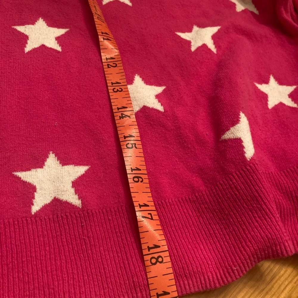 Gap pink sweater with stars